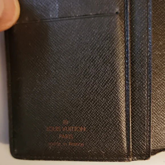 Louis Vuitton Damier Ebene French Kisslock Wallet. Unisex - Picture 2 of 16